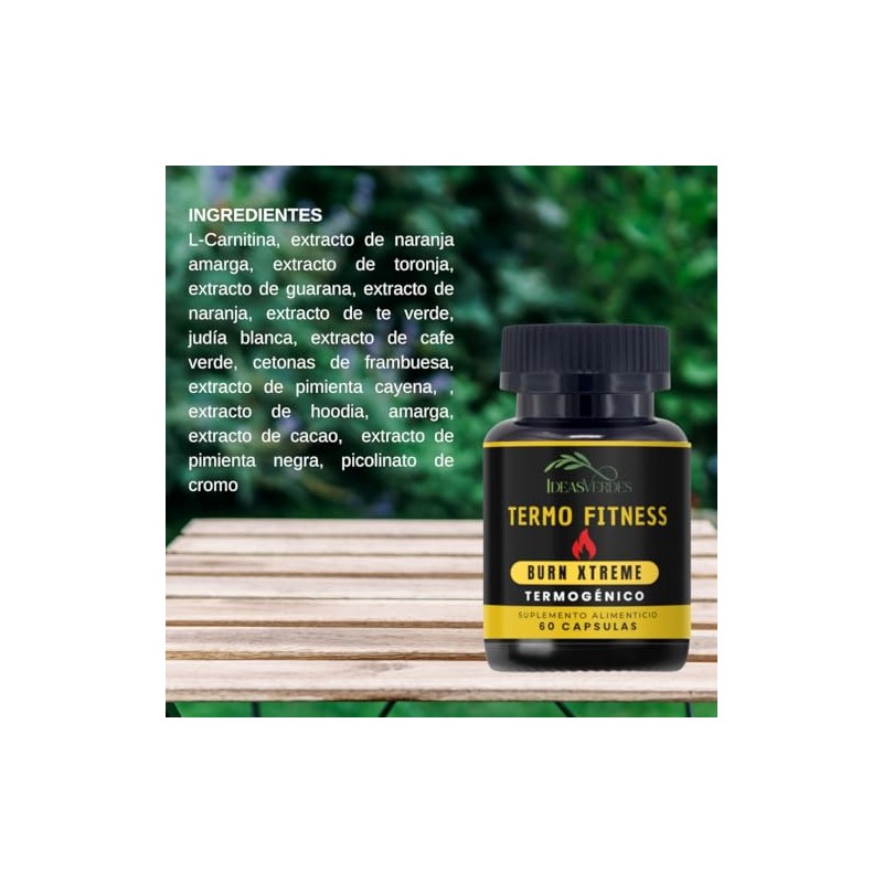 IDEAS VERDES | Calidad Premium | L-Carnitina | Ingredientes Naturales