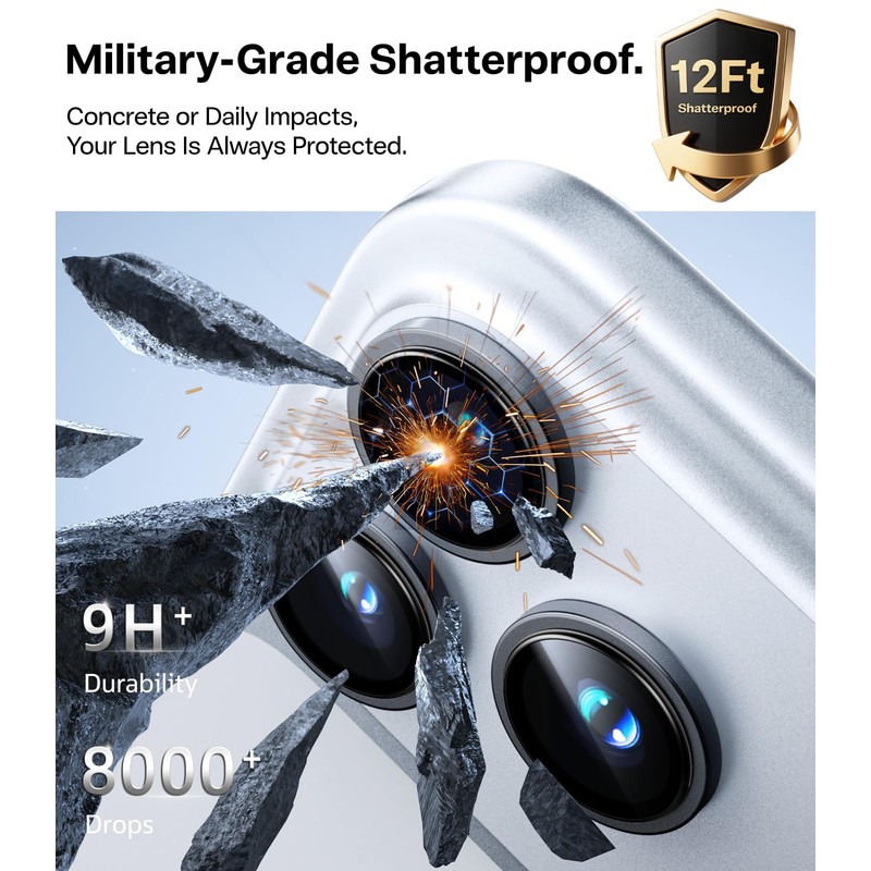 TORRAS 3-Year Ultimate Durability for iPhone 17 Pro Max/17 Pro