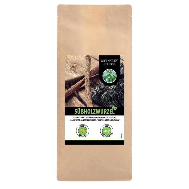 Licorice root dried (500g), Licorice root tea, licorice root cut,