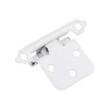 Silverline SH5001-WT Self Close Flush Hinge 1.2mm Thick Cabinet Hardware