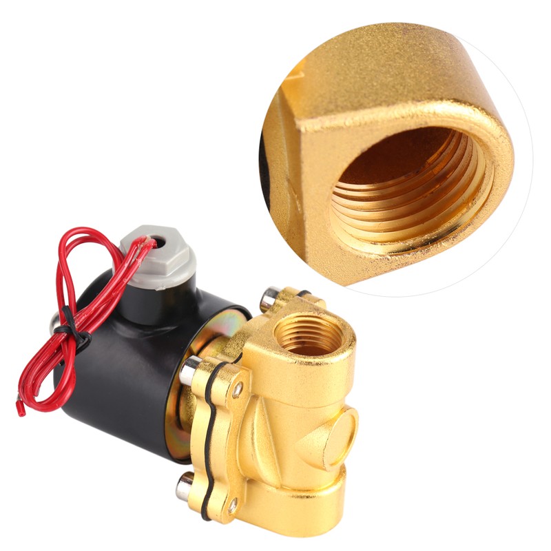 DN15 1/2" Electric Normal Closed Valve Electromagnetic Valve for Water