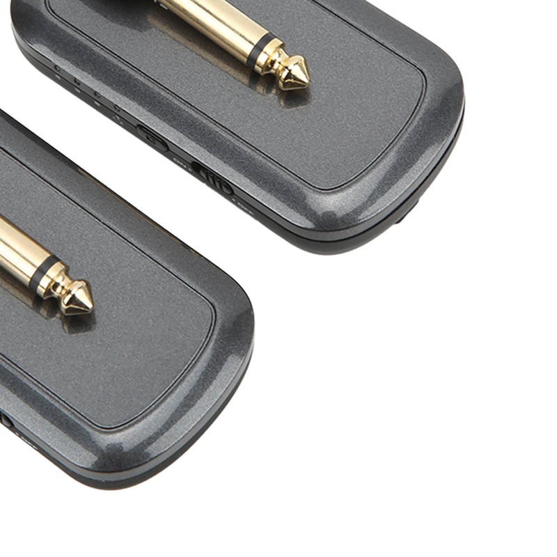 2.4GHz Guitar Wireless System Guitars Transmitter Receiver 4 Channels 18m