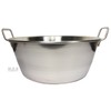 Cazo Stainless Steel Large 16" Heavy Duty Caso Para Carnitas