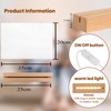 WANZELONYO Sublimate Blank Night Light 8X10 Inch 2 PCS LED