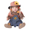 California Costumes Lil' Cute Scarecrow, Infant Costume, 12-18 Months,Blue/Brown