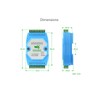 8-ch RS485 Hub with RS485 Network Relay, Extension, Isolation Functions,
