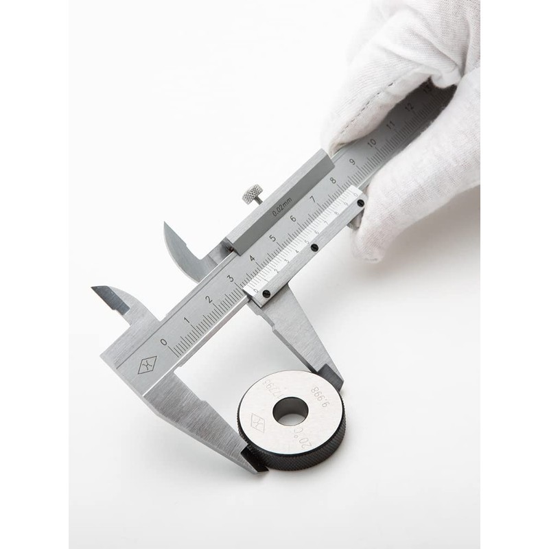 Simhevn Vernier Caliper, 0-6 pulgadas/0-150 mm, calibre de micrómetro manual,