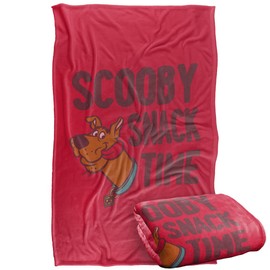 Scooby Doo! Blanket, 36"x58" The Snack Time Silky Touch Super Soft Throw Blanket