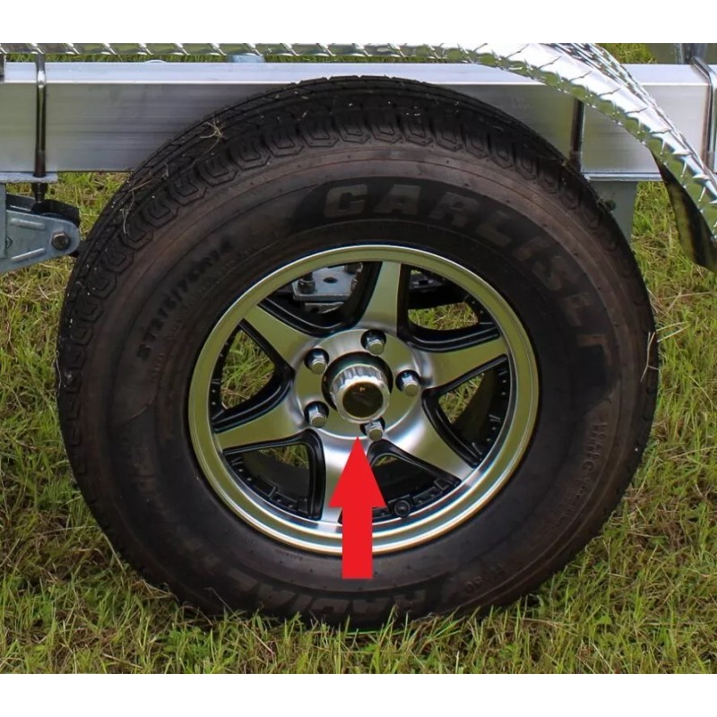 EZ Loader Boat Trailer Center Cap for 5 Lug Oil