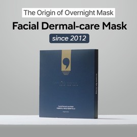 DERM·ALL MATRIX Daily Facial Dermal-care (35g/sheet) Overnight mask pack,Lifting and Hydrating,Soothing, Exfoliating,Skin Nourishing,Collagen sheet mask for wrinkles and dry skin. (4sheets/1week)