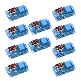 10PCS DC6V~30V Timer Relay Module Trigger Delay Time Module Cycle Timing Circuit Switch Control