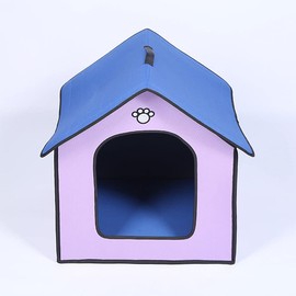Cama para Mascotas Al aire libre portátil suave cómodo casa masticar a prueba de masticación extraíble cama pequeño perro mascota estera para dormir  