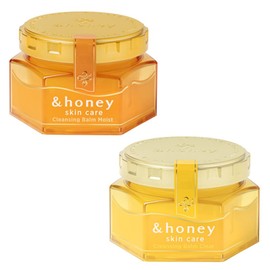 & Honey Cleansing Balm, Moist 3.2 oz (90 g) & Cleansing Balm, Clear, 3.2 oz (90 g), Compare to Use, Limited Pair Set
