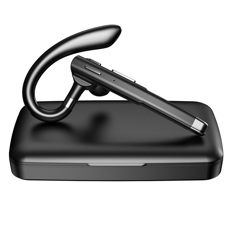 Bluetooth Earpiece Single Ear Wireless Rotatable Handsfree Headset with Battery