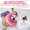 Inflatable Dog Cone Collar Alternative After Surgery for Small Medium