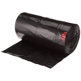 Commander 39 Gallon 1.2 MIL Black Drawstring Trash Bags - 33" x 41" - Pack of 40 - For Home, Industrial, Commercial, Janitorial, & Outdoor