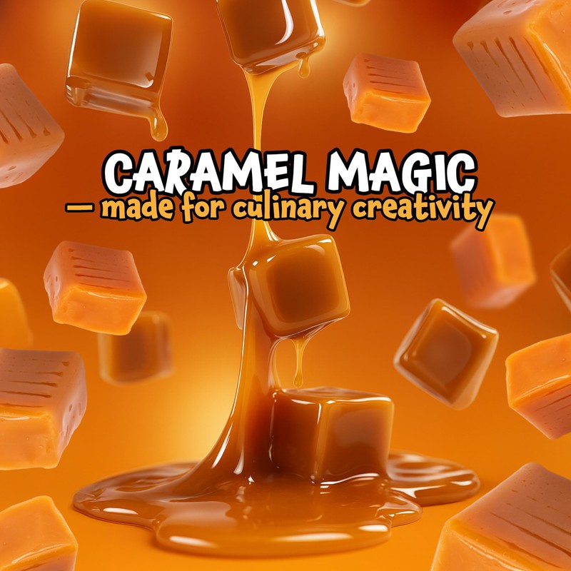 Caramel Cubes Candy - 2 Pound Bulk Pack (About 135