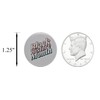 Black History Month Pinback Button - small, 1.25" - bulk