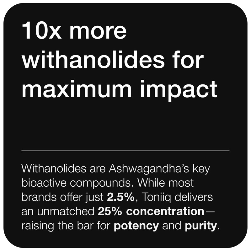 Ashwagandha - Ultra High Potency 40:1 Extract with 25% Withanolides