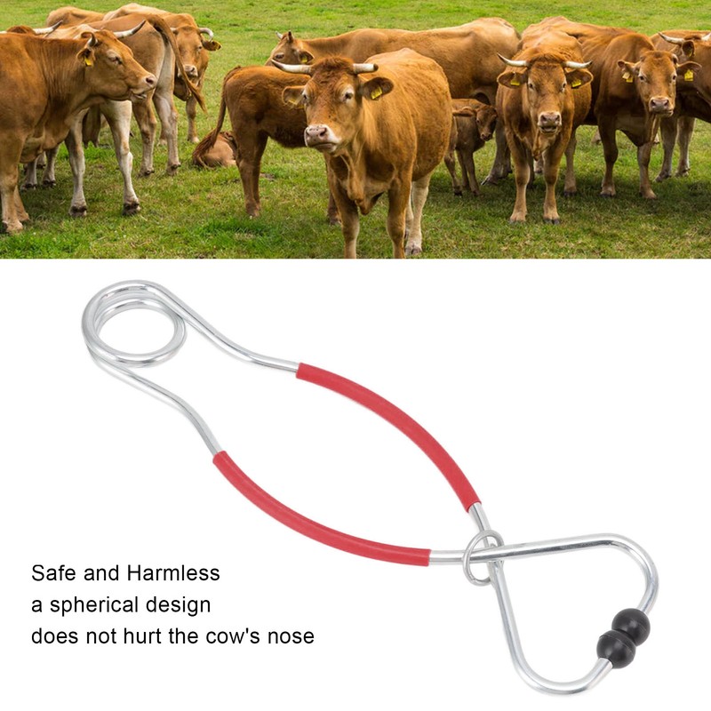 Cattle Bull Cow Nose Pliers Metal Punch Free Strong Traction