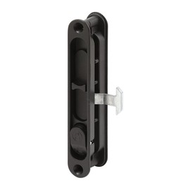 PRIME-LINE Prime-Line A 202 Diecast Black, Flush Sliding Screen Door Latch (Single Pack)