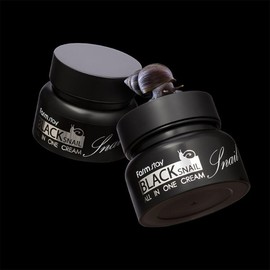 Farmstay Black Snail All-in-One Cream 100ml / 팜스테이 블랙 스네일 올인원 크림 100ml