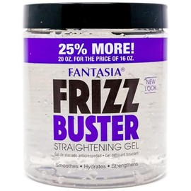 Fantasia Frizz Buster Gel Alisador - 20 fl oz (Paquete de 2)