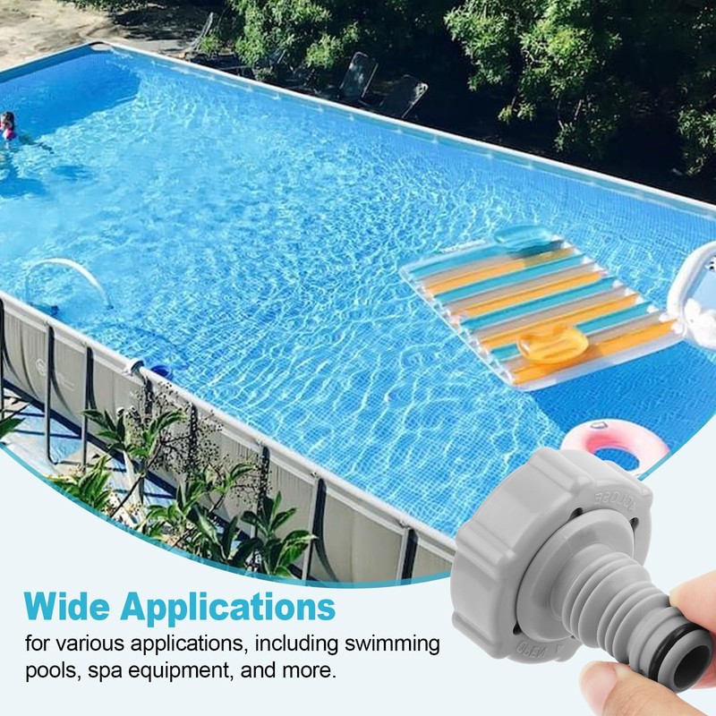 P6H1419 Pool Drain Valve for Pool Hose Adapter Replacement Part