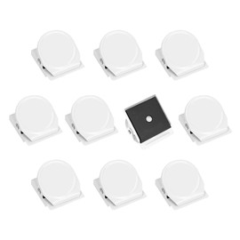 SENUN Magnetic Clips for Whiteboard Refrigerator Magnets Magnetic Clips Company Office Supplies School Supplies Bulletin Board (White)