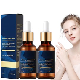 Botou Sérum Facial, Sérum Antiedad En Solución Líquida, Promueve La Producción De Colágeno En La Piel, Disminuye Las Líneas De Expresión Y Arrugas (2 Unidades)