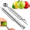 Stainless Steel Fruit Tool Set,2 Pcs Fruit Core Remover Tool