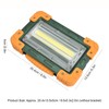 Work Light Aluminum Alloy High Power Portable COB 5000lm IP65
