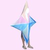 Genshin Game Primogem Four-Pointed Cloak Cosplay Outfit (L)