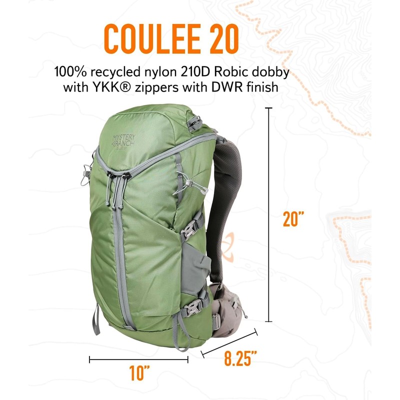 Mystery Ranch Coulee 20 Backpack - Lightweight Hiking Daypack, 20L,