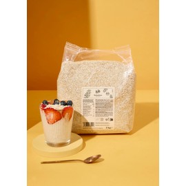 KoRo - Organic Oat Bran with Germ 2 kg - Organic Quality - Protein Source - High Fibre Content