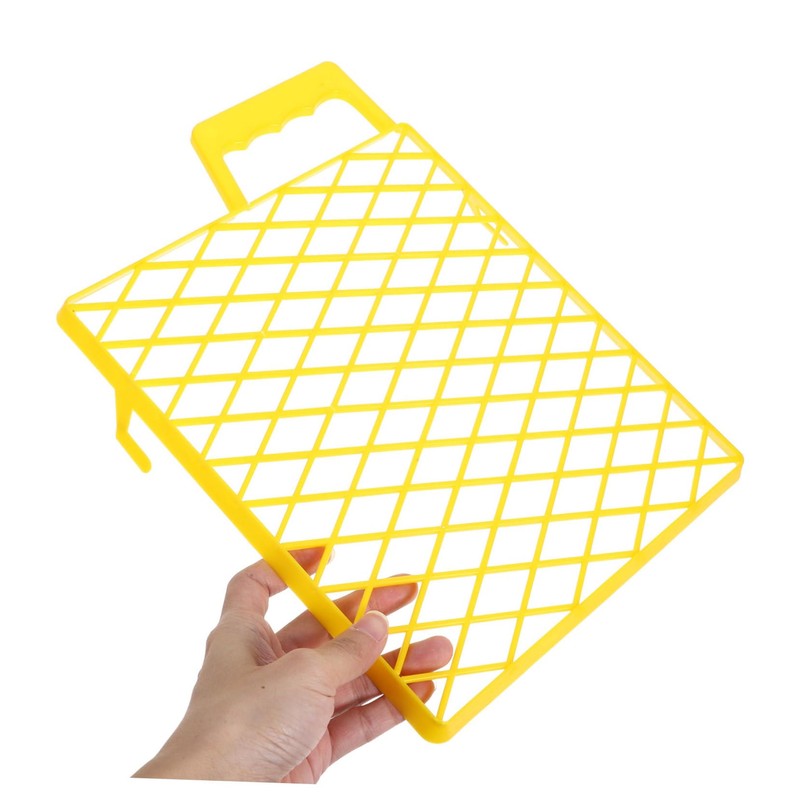 Operitacx Paint Bucket Grid Durable Plastic Paint Filter and Tray