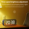 Alarm Clock Radio Portable Dimmer Control Dual Alarm FM Alarm