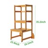 Zytty Toddler Step Stool Toddler Kitchen Stool, Adjustable-Height Toddler Tower
