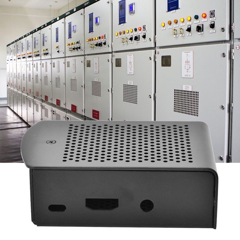 Aluminium Alloy Case with Cooling Bracket Fit for Raspberry Pi