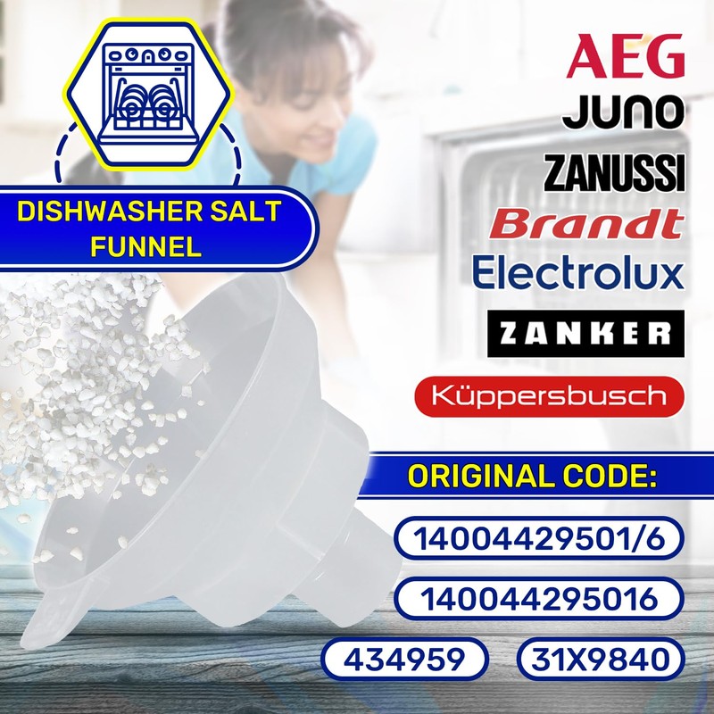 Dishwasher Salt Funnel with the Original Code 14004429501/6 140044295016 for
