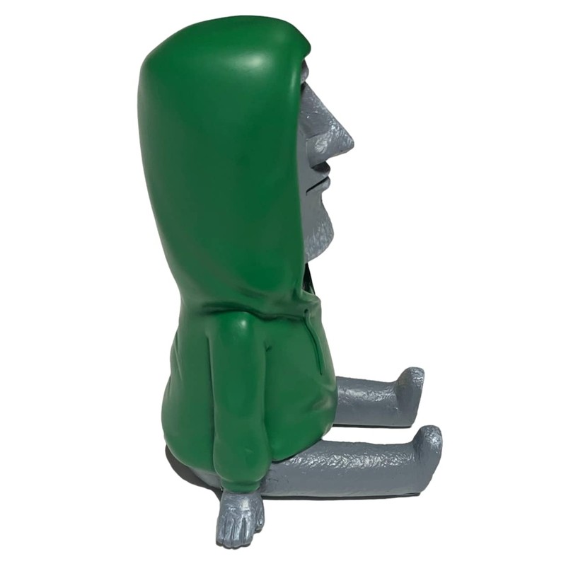 [Natura Style] Unique Smartphone Stand Moai Smartphone Desktop Holder (Gray)