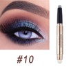 Vtrem 3PCS Shimmer Cream Eyeshadow Stick Double-headed Eye Shadow Pencil