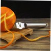 Mobestech 2Pcs Lemon Zester and Orange Peeler Multi Functional Graters