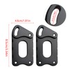 PACEWALKER CNC Adjuster Windshield Risers for Kawasaki KLR650 2022 2023