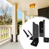 Missippibase 8 PCS Adjustable Deck Support - Fit 2x2, 2x4,