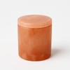 Himalayan Salt Urn for Ashes – Extra Small, Classic Cylinder
