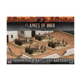 Flames of War: Mid War: United States: 105mm Field Artillery Battery