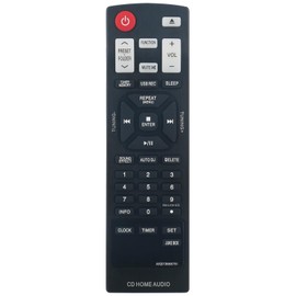 AKB73655751 Replacement Remote Compatible with LG Mini Hi-Fi System CMS4540W CM9550FB CM9740F CM4341 CM4441 CM4541 CM4550 CM8430 CM4550FB CM8440 CM8440FB CM9540 CM9940 CM9550 CM9730
