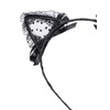 Sweet Lace Cat Ears Masquerade Party Cosplay Fashion Headband for