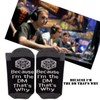 PXTIDY RPG Gaming Socks Dungeons Gift Because I'm the DM
